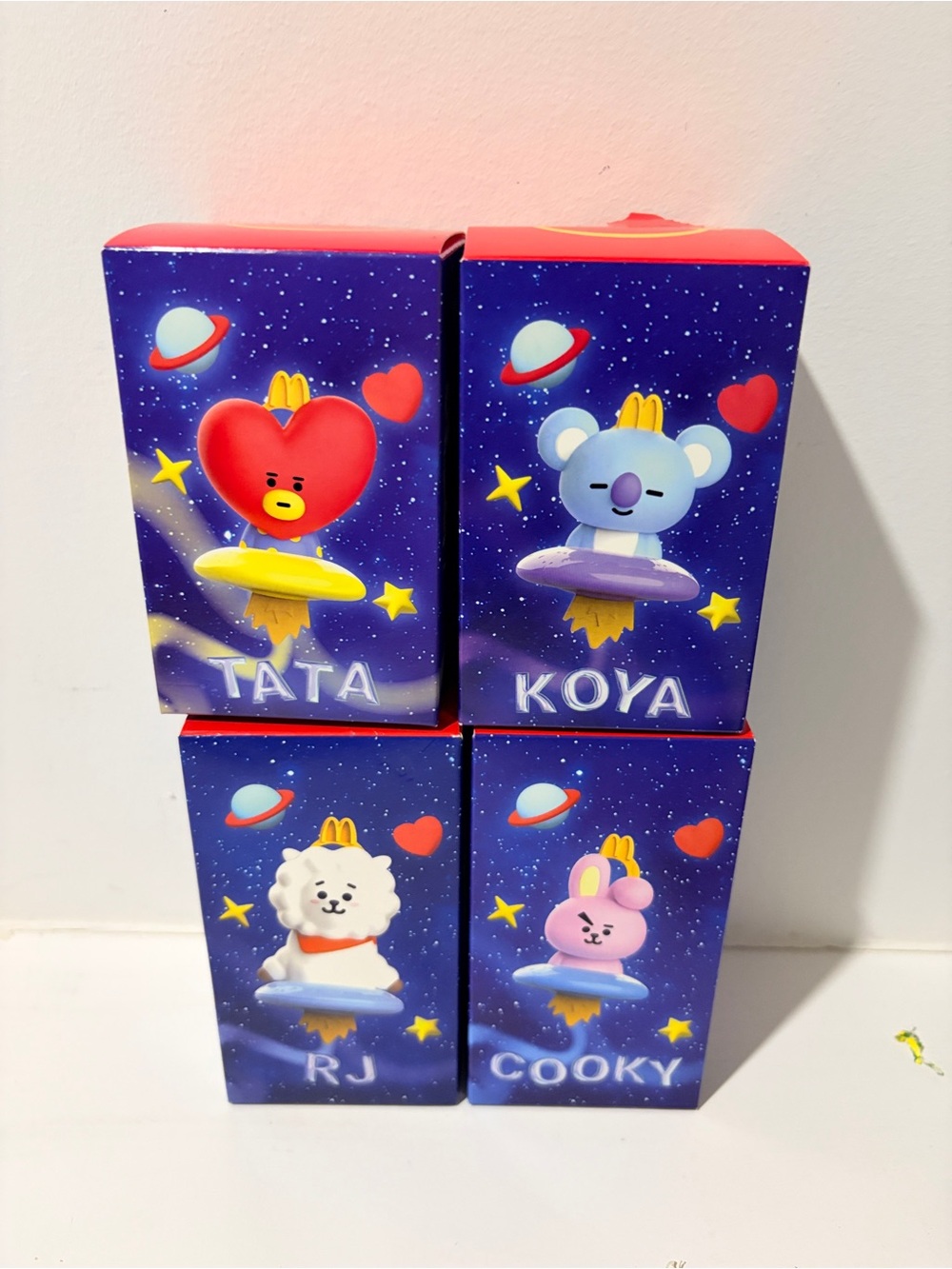 McDonald’s BT21 Space TATA KOYA RJ COOKY 4PC Set 2026)
